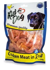 Mięso z kurczaka KIDDOG w bułce 250 g